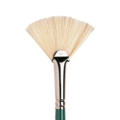 Winsor & Newton Winton Long Handled Hog Brush - Fan 10 Winsor & Newton Winton Long Handled Hog Brush - Fan -ARTdiscount 094376870541 W N WINTON HOG BRUSH FAN LONG HANDLE NO 5