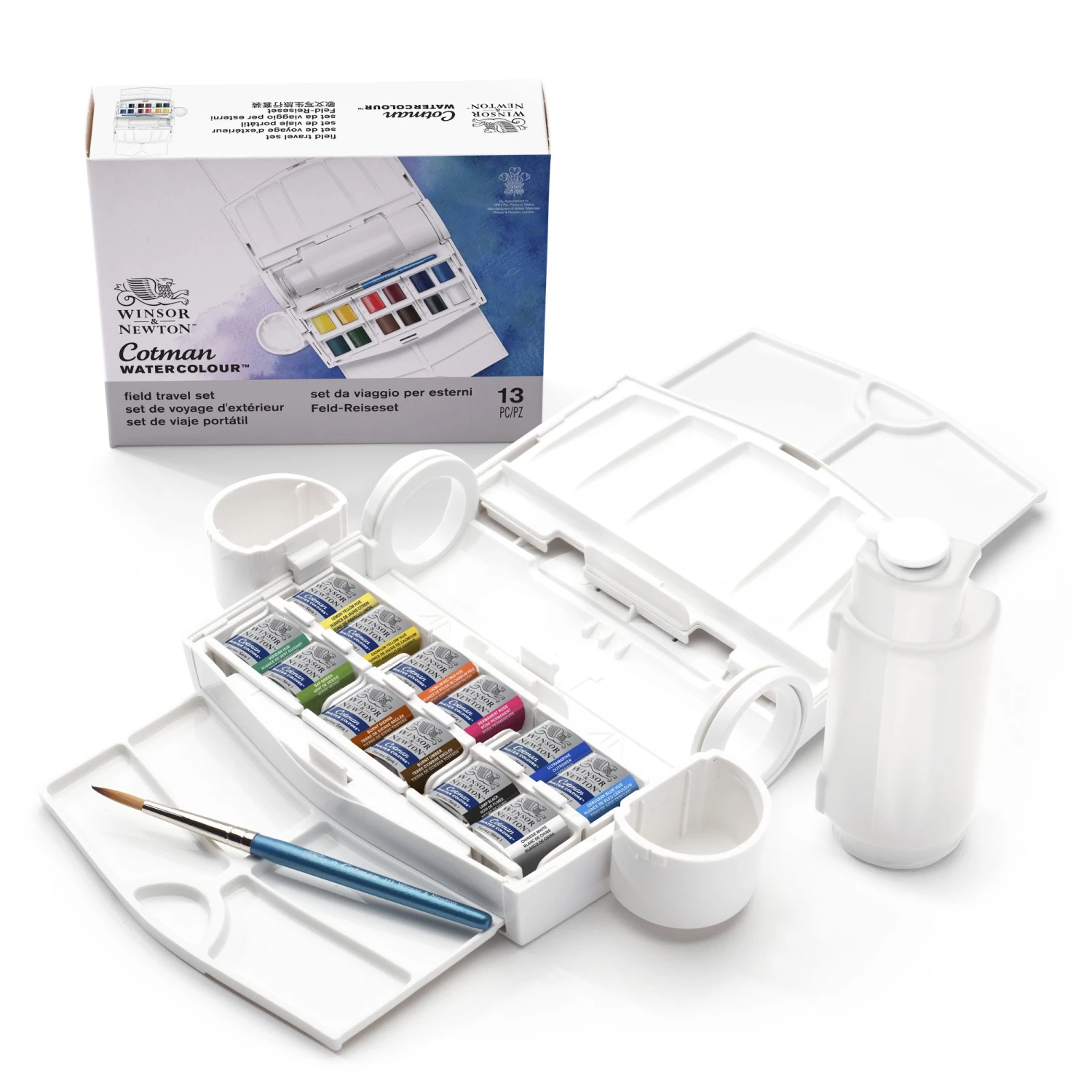 Winsor & Newton Cotman Watercolour Field Travel Set 2 Winsor & Newton Cotman Watercolour Field Travel Set - Image 2