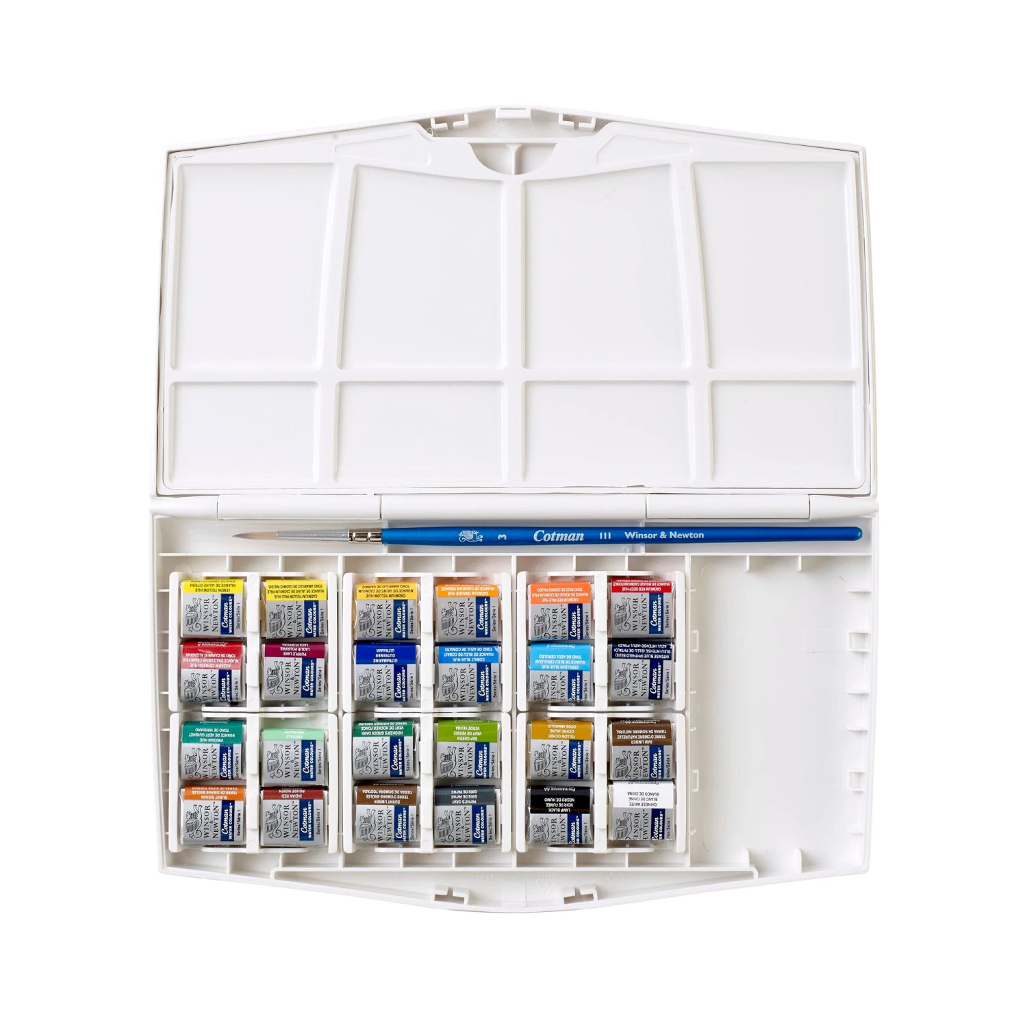 Winsor & Newton Cotman Painting PLUS 24 Half Pan Set 2 Winsor & Newton Cotman Painting PLUS 24 Half Pan Set - Image 2