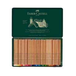 Faber-Castell Pitt PASTEL Pencil Metal Tin Of 36 Pencils -ARTdiscount 112136 Pitt Pastel pencil tin of 36 High Res 56690