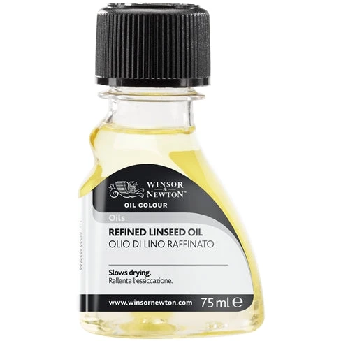 Winsor & Newton Refined Linseed Oil - 75ml 1 Winsor & Newton Refined Linseed Oil - 75ml