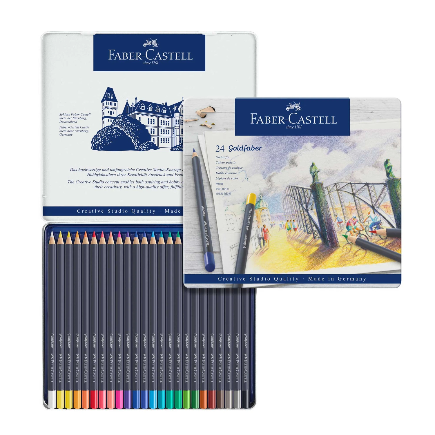 Faber-Castell Goldfaber Coloured Pencils - FREE Faber-Castell A4 Sketch Pad 2 Faber-Castell Goldfaber Coloured Pencils - FREE Faber-Castell A4 Sketch Pad - Image 2
