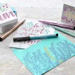 Faber-Castell PITT Artists' Pens - 1.5mm Metallic Bullet Tip Pen -ARTdiscount 167360 Pitt Artist Pen Metallic 1.5 India ink pen display High Res 40164