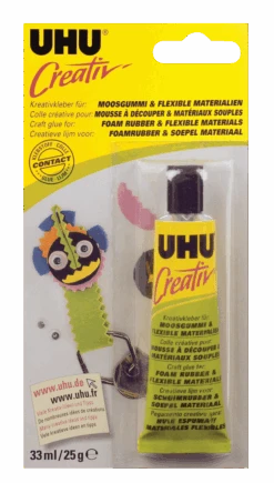 UHU® UHU Creativ' Foam Rubber & Flexible Materials Glue/Adhesive - 33ml/25g