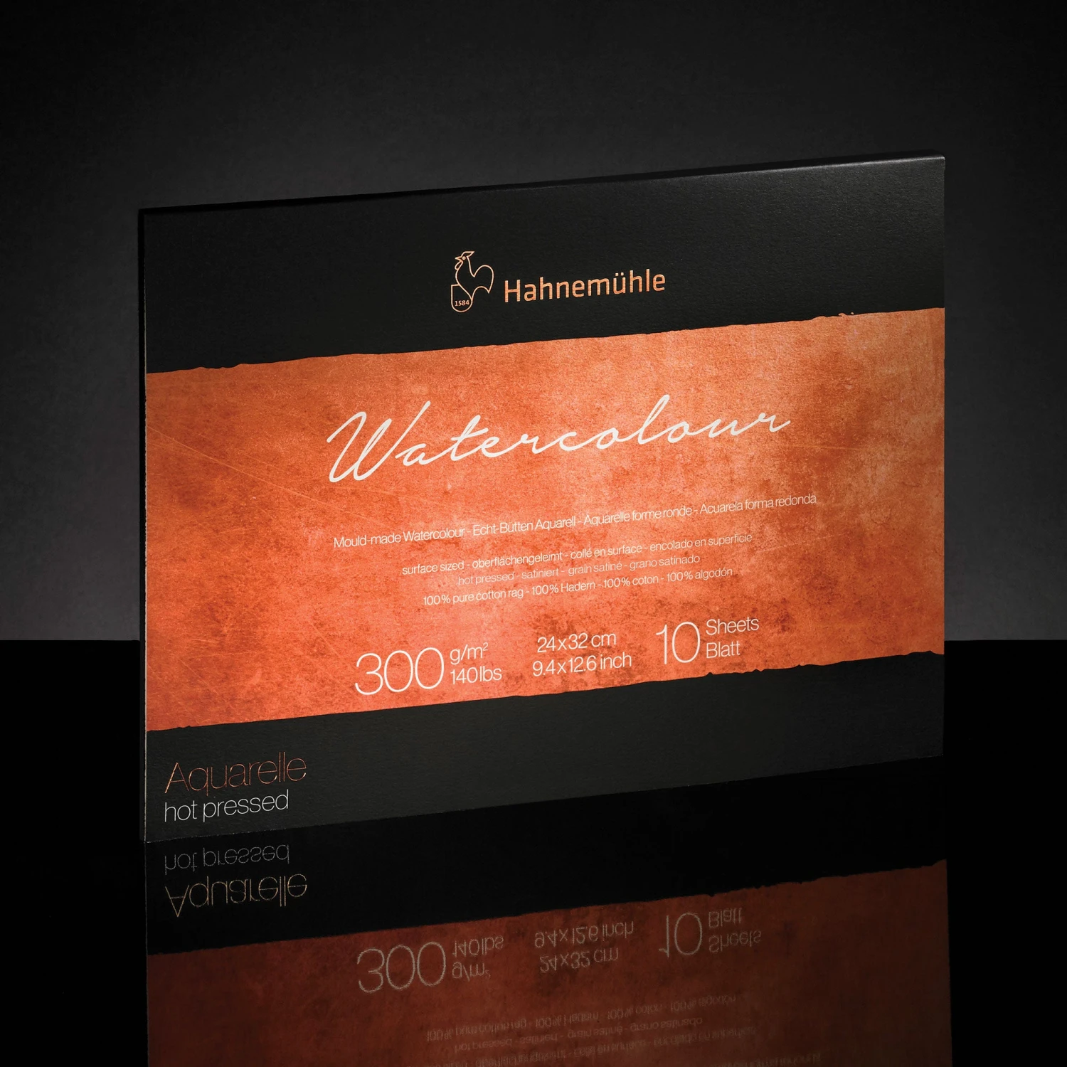 Hahnemühle Watercolour Blocks - 300gsm / 140Ibs - 10 Sheets - 30x40cm 1 Hahnemühle Watercolour Blocks - 300gsm / 140Ibs - 10 Sheets - 30x40cm