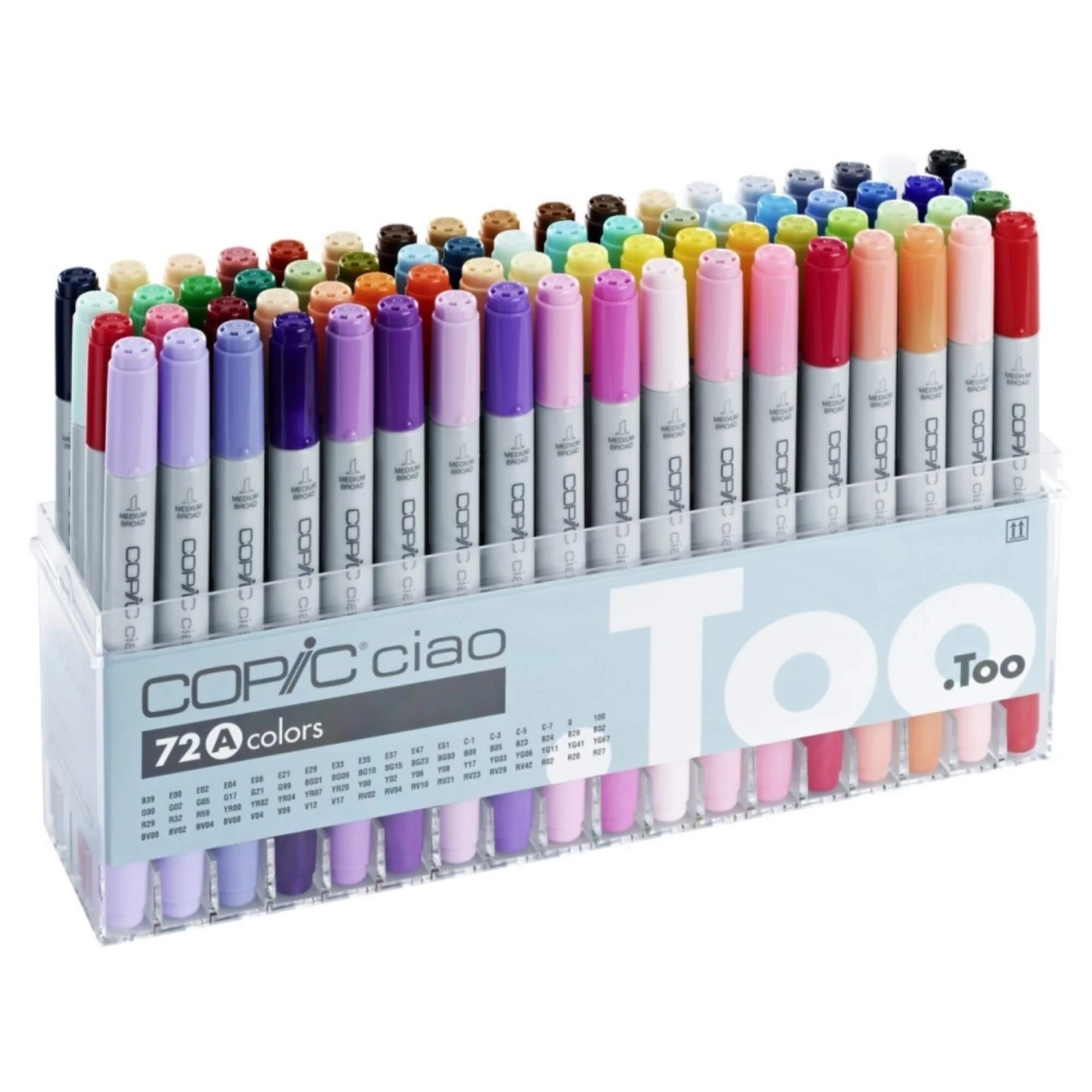 COPIC Ciao Marker Set Of 72 Colours Set A 1 COPIC Ciao Marker Set Of 72 Colours Set A
