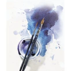 Winsor & Newton Artists Water Colour Sable Brushes Round -ARTdiscount 8844