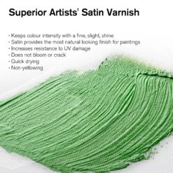 Winsor & Newton Professional Artists' Varnish 12 Winsor & Newton Professional Artists' Varnish -ARTdiscount 884955002339 W NOILMEDIUMARTISTSSATINVARNISH USPBULLETS