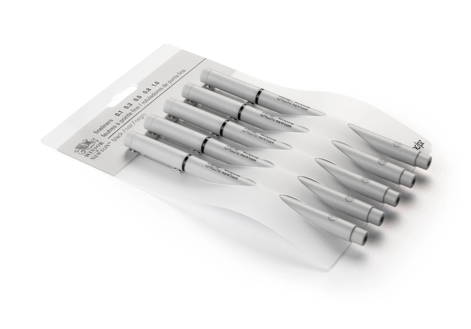 Winsor & Newton Fineliner Black - Set Of 5 2 Winsor & Newton Fineliner Black - Set Of 5 - Image 2