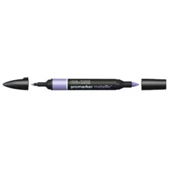 Winsor & Newton Promarker Metallic 11 Winsor & Newton Promarker Metallic -ARTdiscount 884955071007 WN PROMARKER METALLIC VIOLET CAPS OFF 884955071007