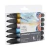 Winsor & Newton Promarker Watercolour Set Of 6 - Skyscape Tones