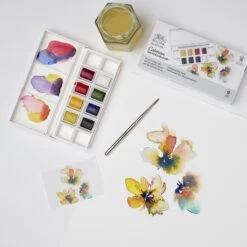 Winsor & Newton Cotman Watercolour FLORAL Pocket Set -ARTdiscount 884955081129 W NCOTMANWATERCOLOUR8HPFLORALPOCKETSET LIFESTYLE .TIF 7c3d3689 9758 48d3 a30b 9136c900d65a
