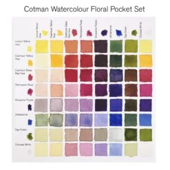 Winsor & Newton Cotman Watercolour FLORAL Pocket Set -ARTdiscount 884955081129 W NCOTMANWATERCOLOUR8HPFLORALPOCKETSET TINTSGUIDE3 .TIF 7e099423 5f8b 4a4b 9500 5ba35a33e5df