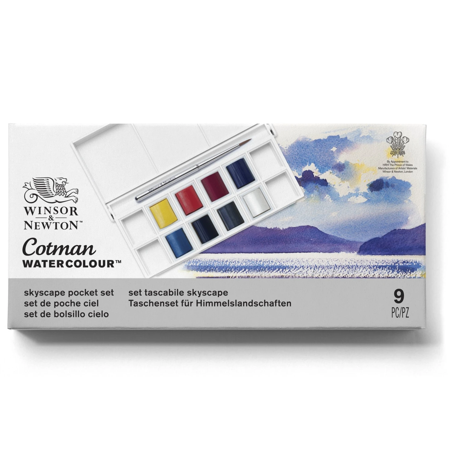 Winsor & Newton Cotman Watercolour SKYSCAPE Pocket Set 1 Winsor & Newton Cotman Watercolour SKYSCAPE Pocket Set