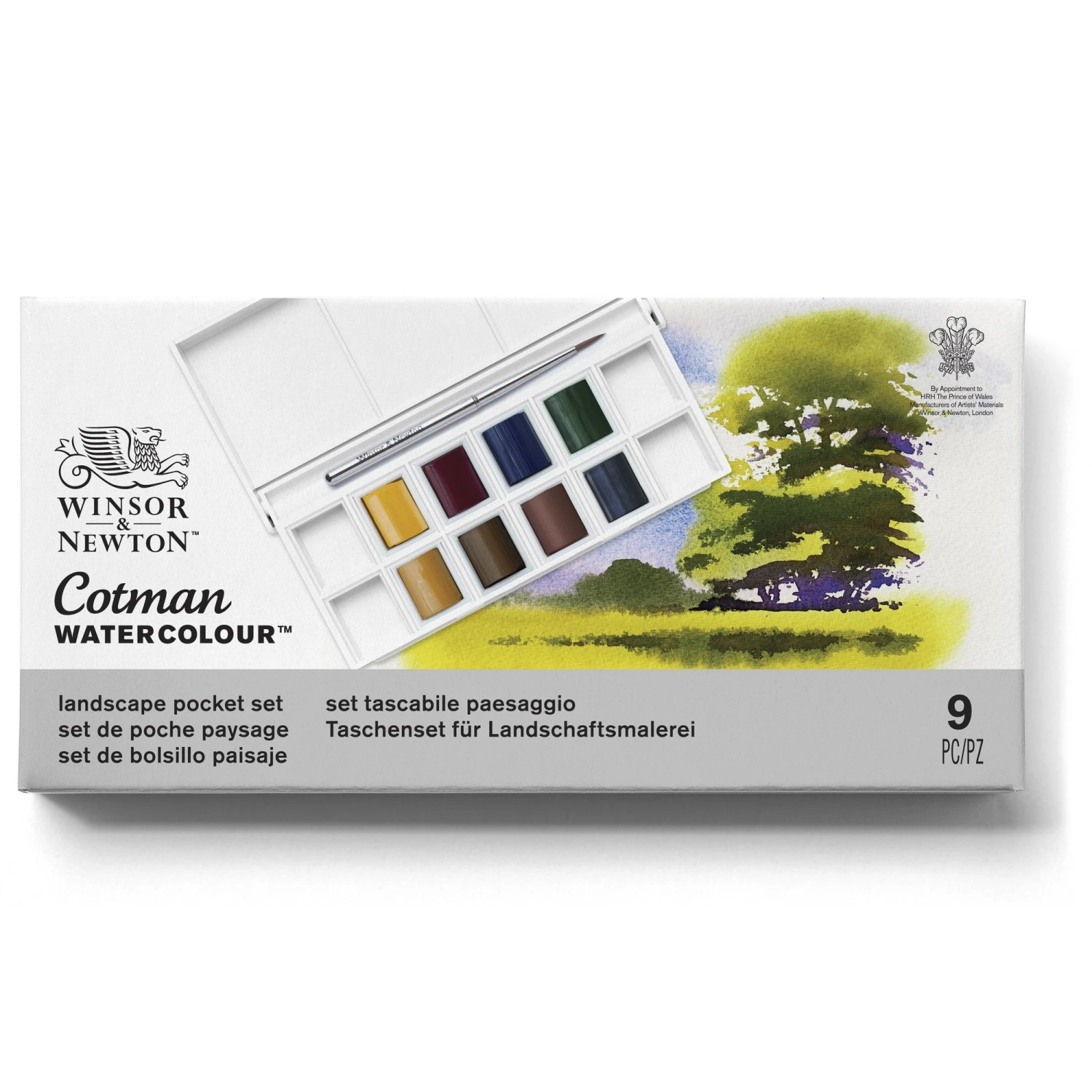Winsor & Newton Cotman Watercolour LANDSCAPE Pocket Set 1 Winsor & Newton Cotman Watercolour LANDSCAPE Pocket Set