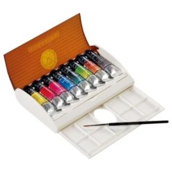 Sennelier Watercolour Tube Travel Box - 8 X 10ml Tubes