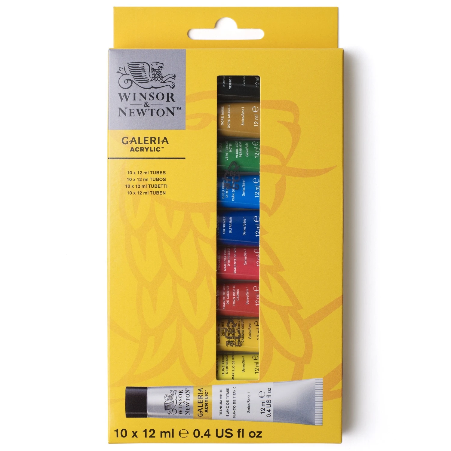 Winsor & Newton Galeria Acrylic Set 10x12ml 1 Winsor & Newton Galeria Acrylic Set 10x12ml