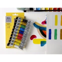 Winsor & Newton Galeria Acrylic Set 10x12ml 6 Winsor & Newton Galeria Acrylic Set 10x12ml -ARTdiscount 93474
