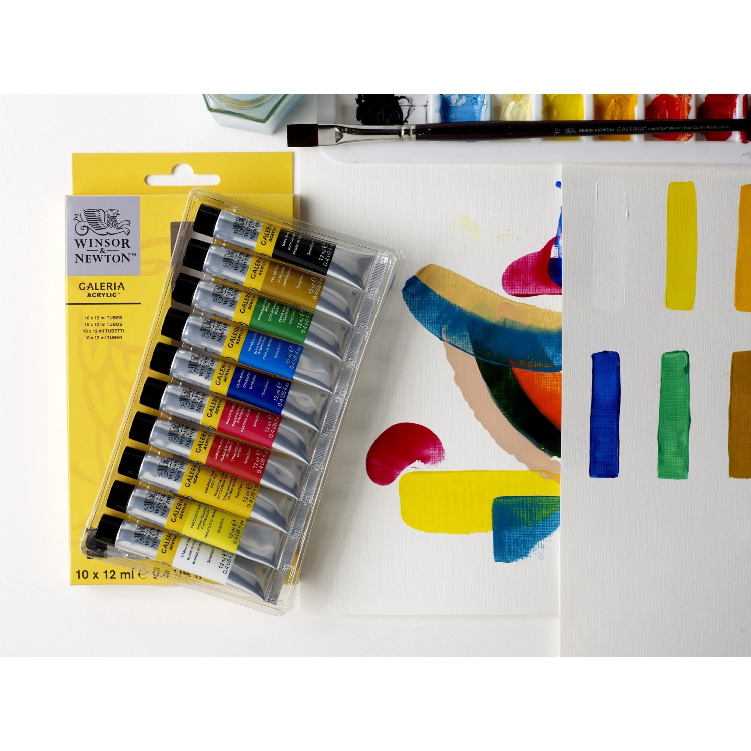 Winsor & Newton Galeria Acrylic Set 10x12ml 3 Winsor & Newton Galeria Acrylic Set 10x12ml - Image 3