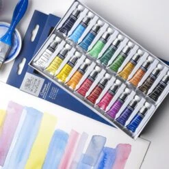 Winsor & Newton Cotman Watercolour Set 20 Tubes X 5ml 7 Winsor & Newton Cotman Watercolour Set 20 Tubes X 5ml -ARTdiscount 93514