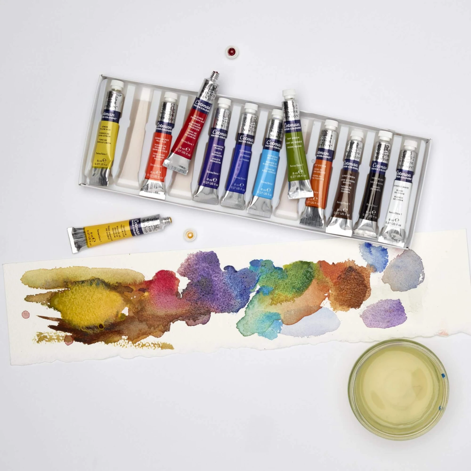Winsor & Newton Cotman 12 Tube Watercolour Set 2 Winsor & Newton Cotman 12 Tube Watercolour Set - Image 2