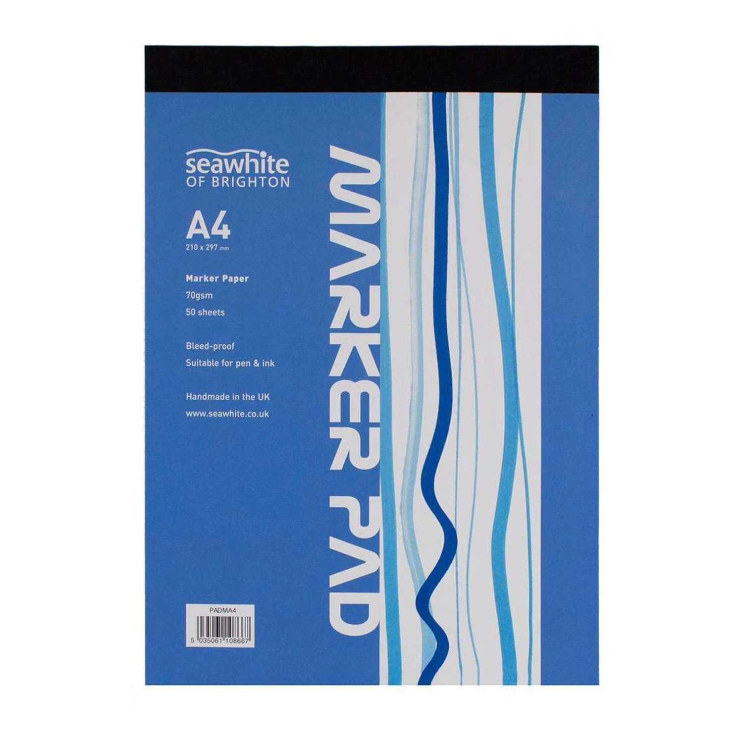Seawhite Marker Pad - 70gsm - 50 Sheets 1 Seawhite Marker Pad - 70gsm - 50 Sheets