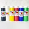 ARTdiscount Acrylic Paint 500ml Bottles - Assorted Colours - Trial Pack Of 6