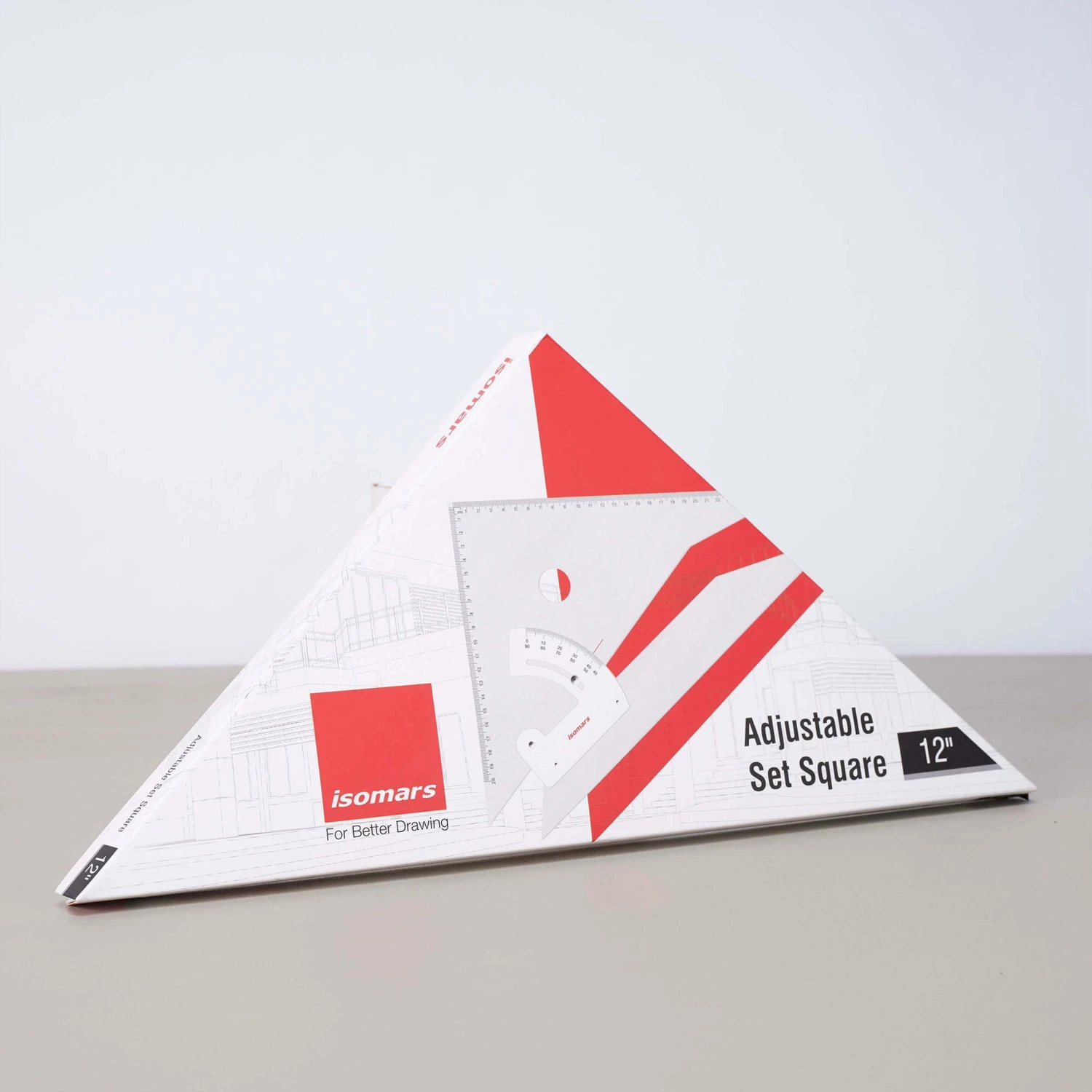 Isomars Adjustable Set Square - 30cm/12" 2 Isomars Adjustable Set Square - 30cm/12" - Image 2