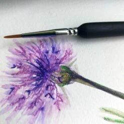 ARTessentials Ultra Fine Tip Artists Brushes - Set Of 10 13 ARTessentials Ultra Fine Tip Artists Brushes - Set Of 10 -ARTdiscount ARTessentials brushes close up