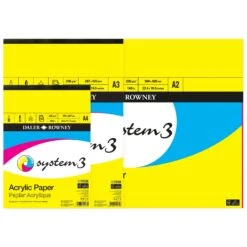Daler-Rowney System3 Acrylic Paper Pad
