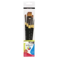 Daler-Rowney System3 Acrylic Brush Wallet (500)