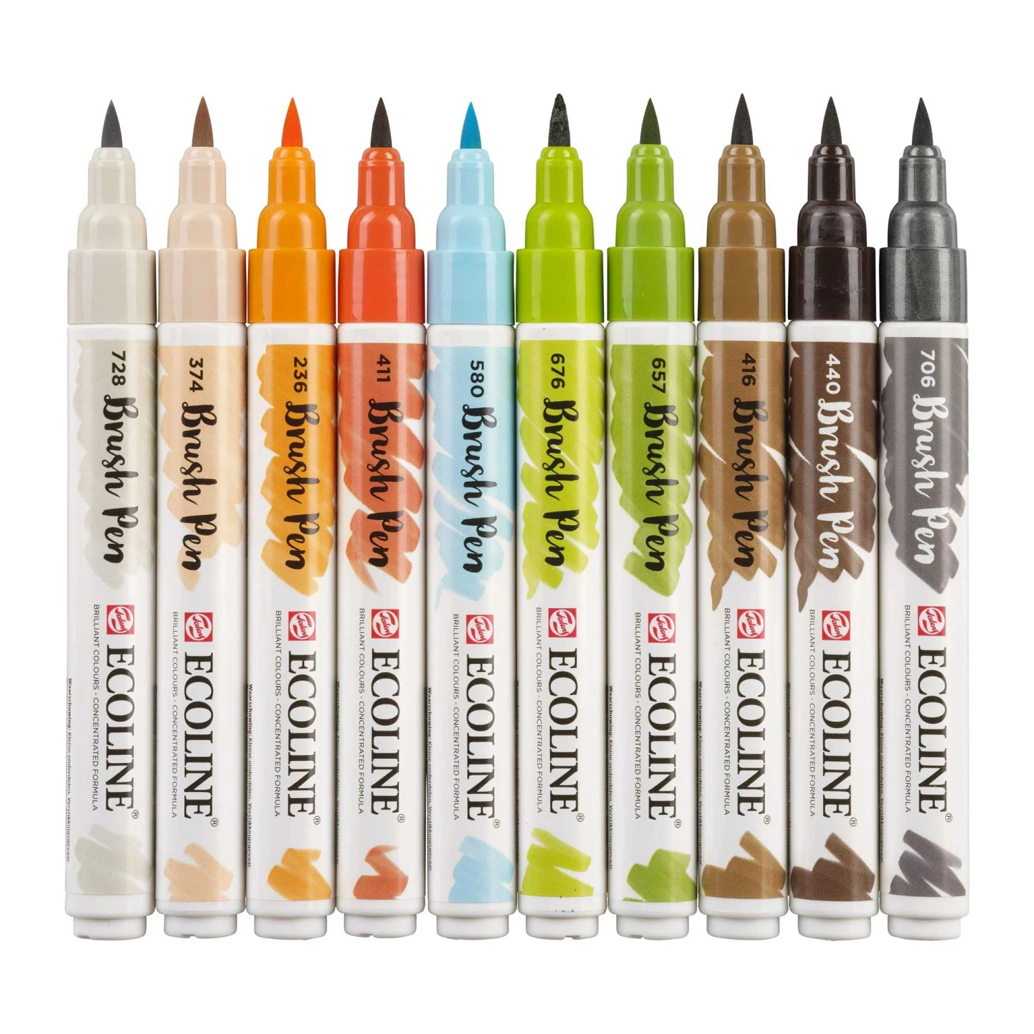 Royal Talens Ecoline Brush Pen Sets Of 10 Colours 10 Royal Talens Ecoline Brush Pen Sets Of 10 Colours - Image 10