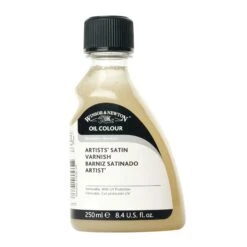 Winsor & Newton Professional Artists' Varnish 17 Winsor & Newton Professional Artists' Varnish -ARTdiscount Artists Satin Varnish 250ml