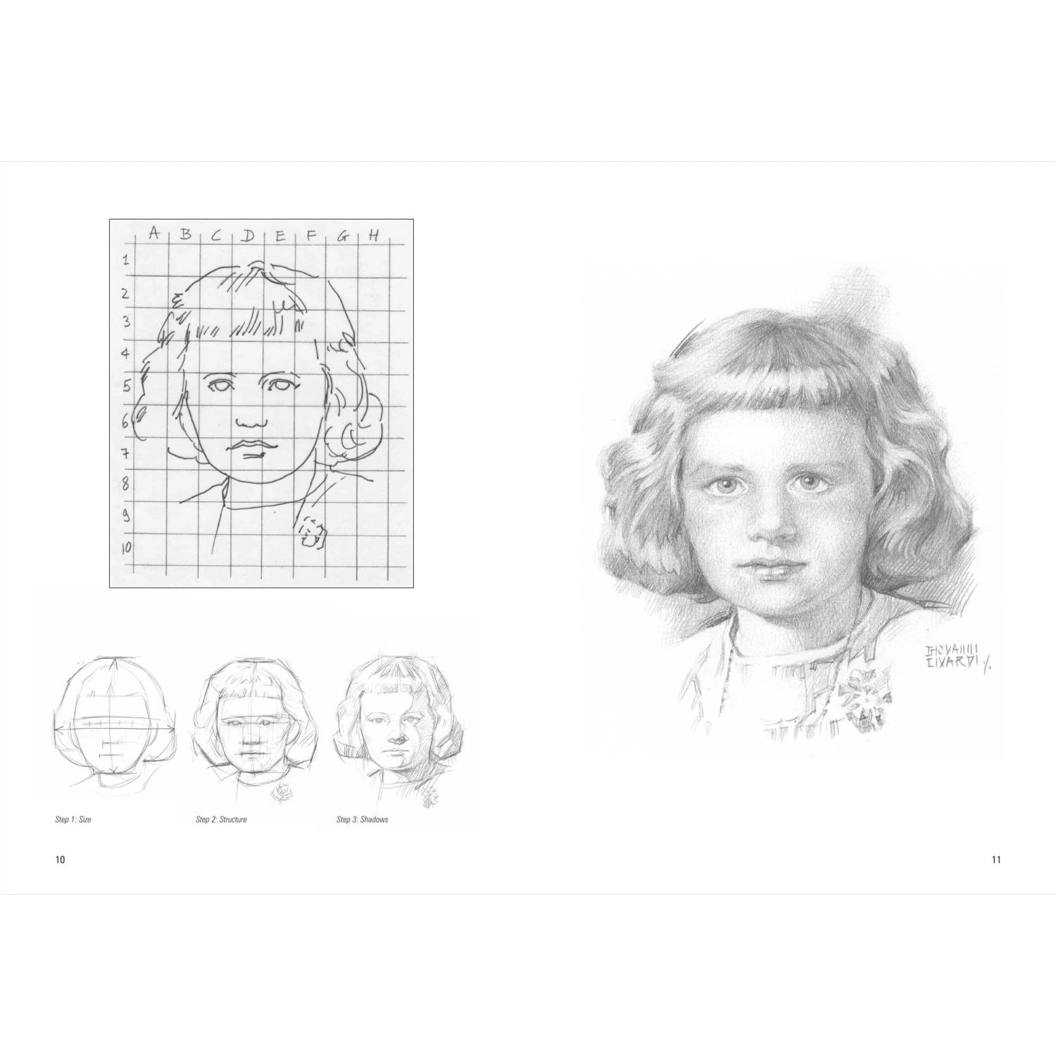Drawing Using Grids: Portraits Of Babies & Children - G. Civardi 2 Drawing Using Grids: Portraits Of Babies & Children - G. Civardi - Image 2