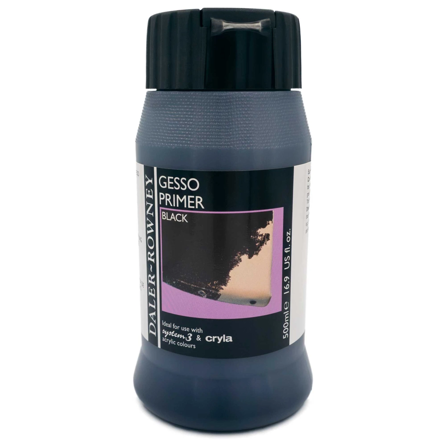 Daler-Rowney Black Gesso Primer 3 Daler-Rowney Black Gesso Primer - Image 3