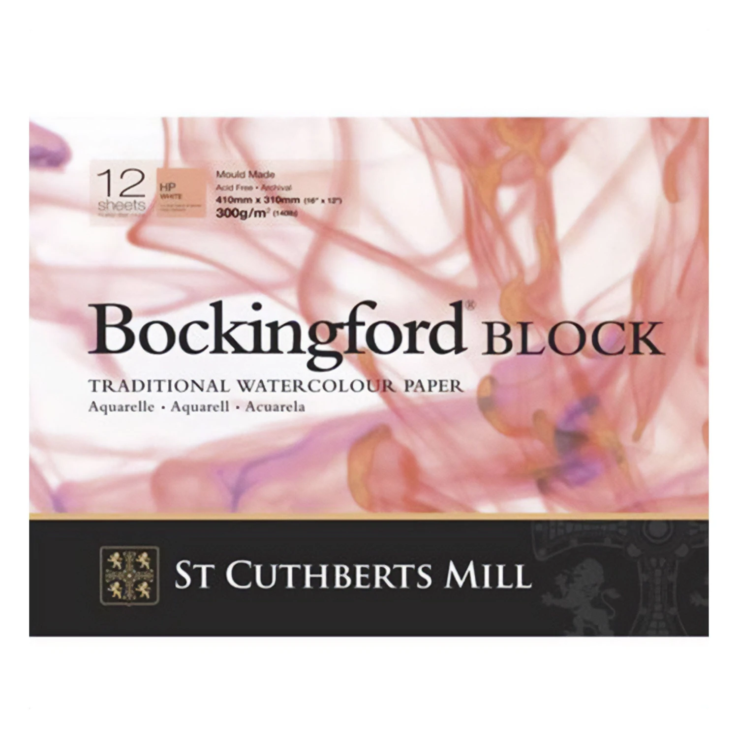 Bockingford Watercolour Blocks 140lbs / 300gsm HOT PRESS 1 Bockingford Watercolour Blocks 140lbs / 300gsm HOT PRESS