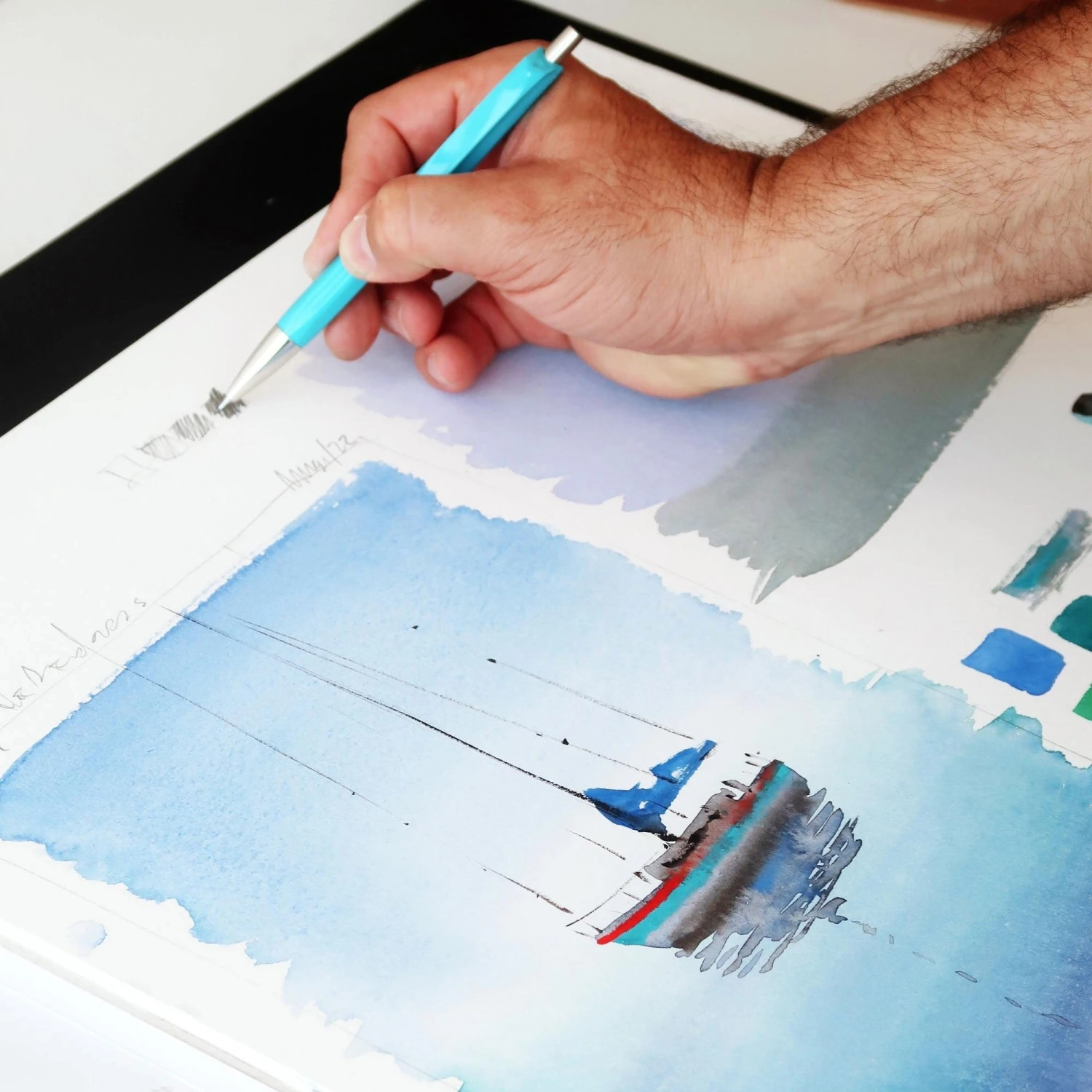 Hahnemühle Britannia Pads - 300gsm - Hot Pressed 3 Hahnemühle Britannia Pads - 300gsm - Hot Pressed - Image 3