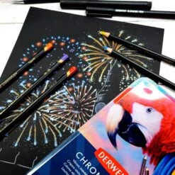 Derwent Chromaflow Pencils - Set Of 12 - FREE Set Of 2 Blender Pens 6 Derwent Chromaflow Pencils - Set Of 12 - FREE Set Of 2 Blender Pens -ARTdiscount Chromaflow Black Paper Generic de84e645 dcbc 4ba0 b5d0 7d327d3112ff