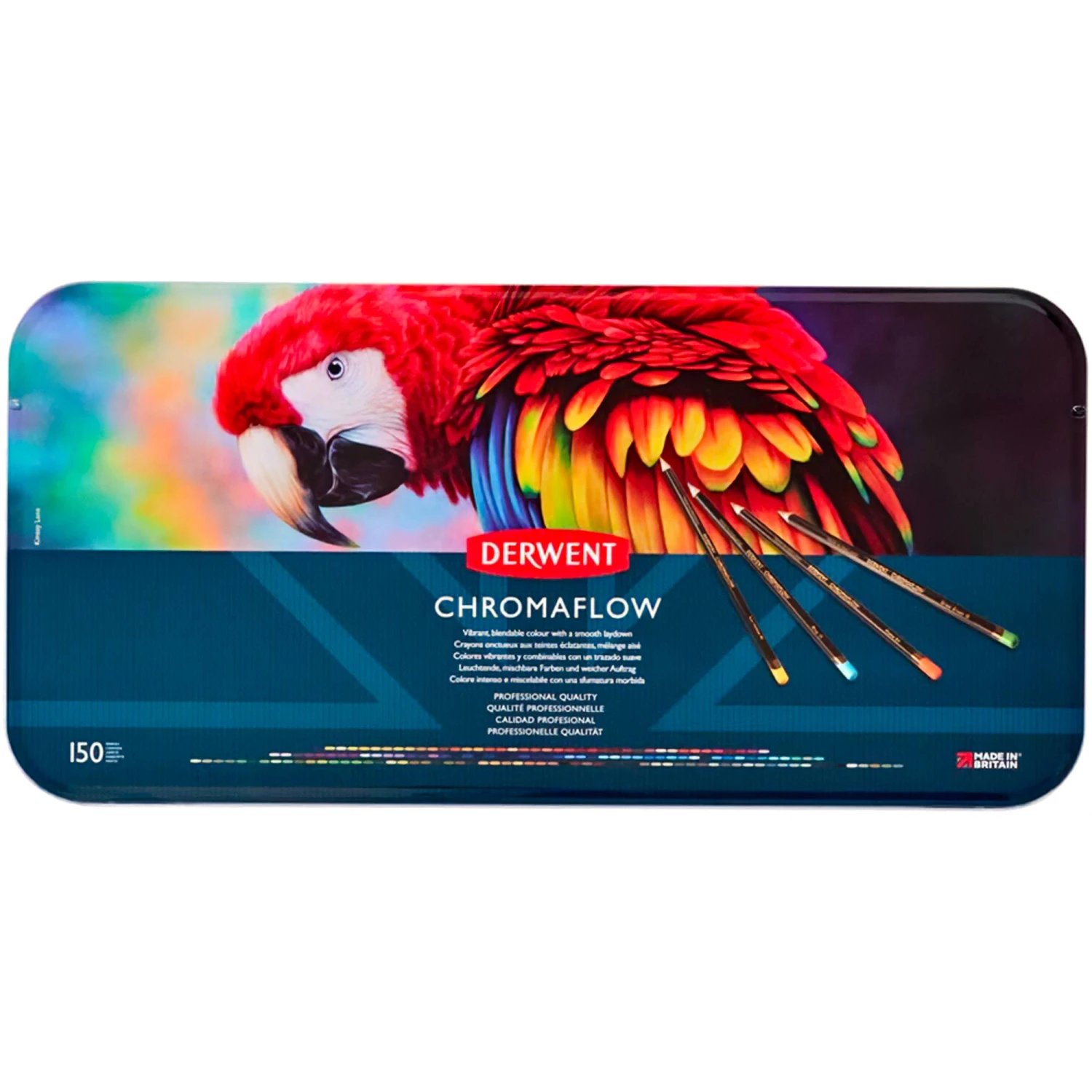 Derwent Chromaflow Pencils - Set Of 150 - FREE Set Of 2 Blender Pens 1 Derwent Chromaflow Pencils - Set Of 150 - FREE Set Of 2 Blender Pens