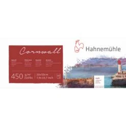 Hahnemühle Cornwall Panorama Block - 450gsm - Cold Pressed - 10 Sheets - 20x50cm