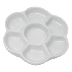 Small Porcelain Daisy Palette