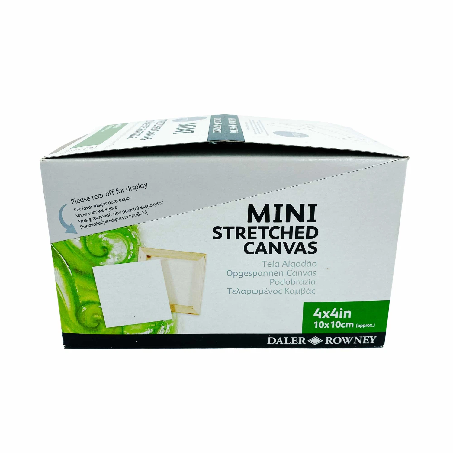 Daler-Rowney Simply Mini Stretched Canvases 4" X 4" (10 X 10cm) - Box Of 16 4 Daler-Rowney Simply Mini Stretched Canvases 4" X 4" (10 X 10cm) - Box Of 16 - Image 4