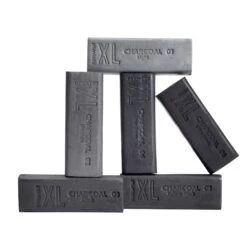 Derwent Charcoal XL Blocks Tin Of 6 8 Derwent Charcoal XL Blocks Tin Of 6 -ARTdiscount Derwent Charcoal XL Blocks Tin 6