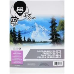Bob Ross Disposable Palette - 12" X 16" - 50 Sheets