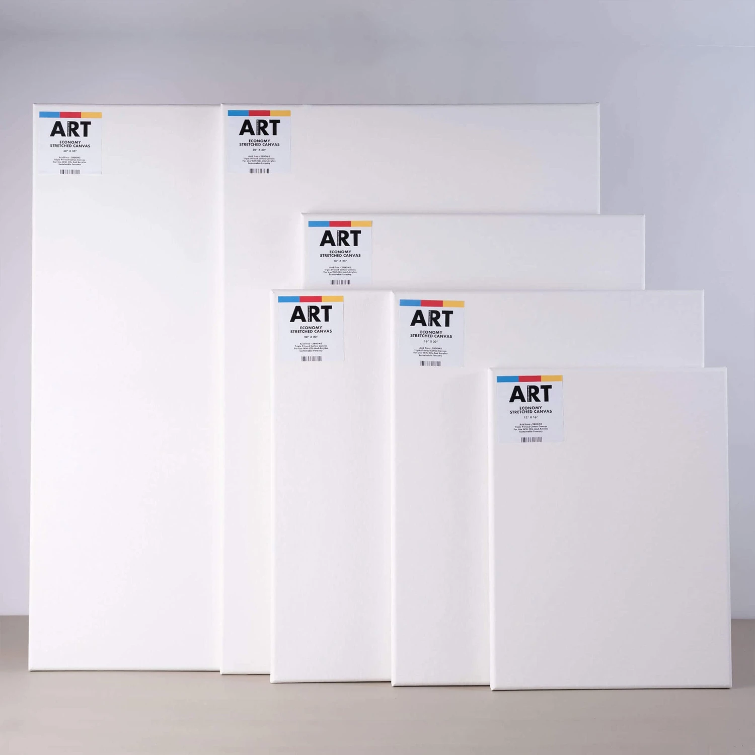 ARTdiscount Economy Standard Canvases (Multi-Packs) 1 ARTdiscount Economy Standard Canvases (Multi-Packs)