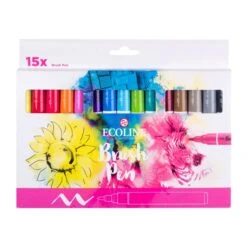 Royal Talens Ecoline Brush Pen Set Of 15 Colours 7 Royal Talens Ecoline Brush Pen Set Of 15 Colours -ARTdiscount Ecoline brush set 15