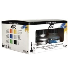 Daler-Rowney FW Ink Shimmering Colour Set
