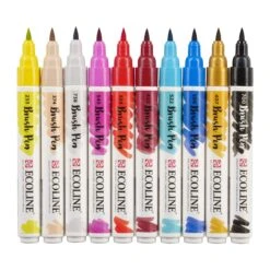 Royal Talens Ecoline Brush Pen Sets Of 10 Colours 18 Royal Talens Ecoline Brush Pen Sets Of 10 Colours -ARTdiscount Fashion Ecoline Talens