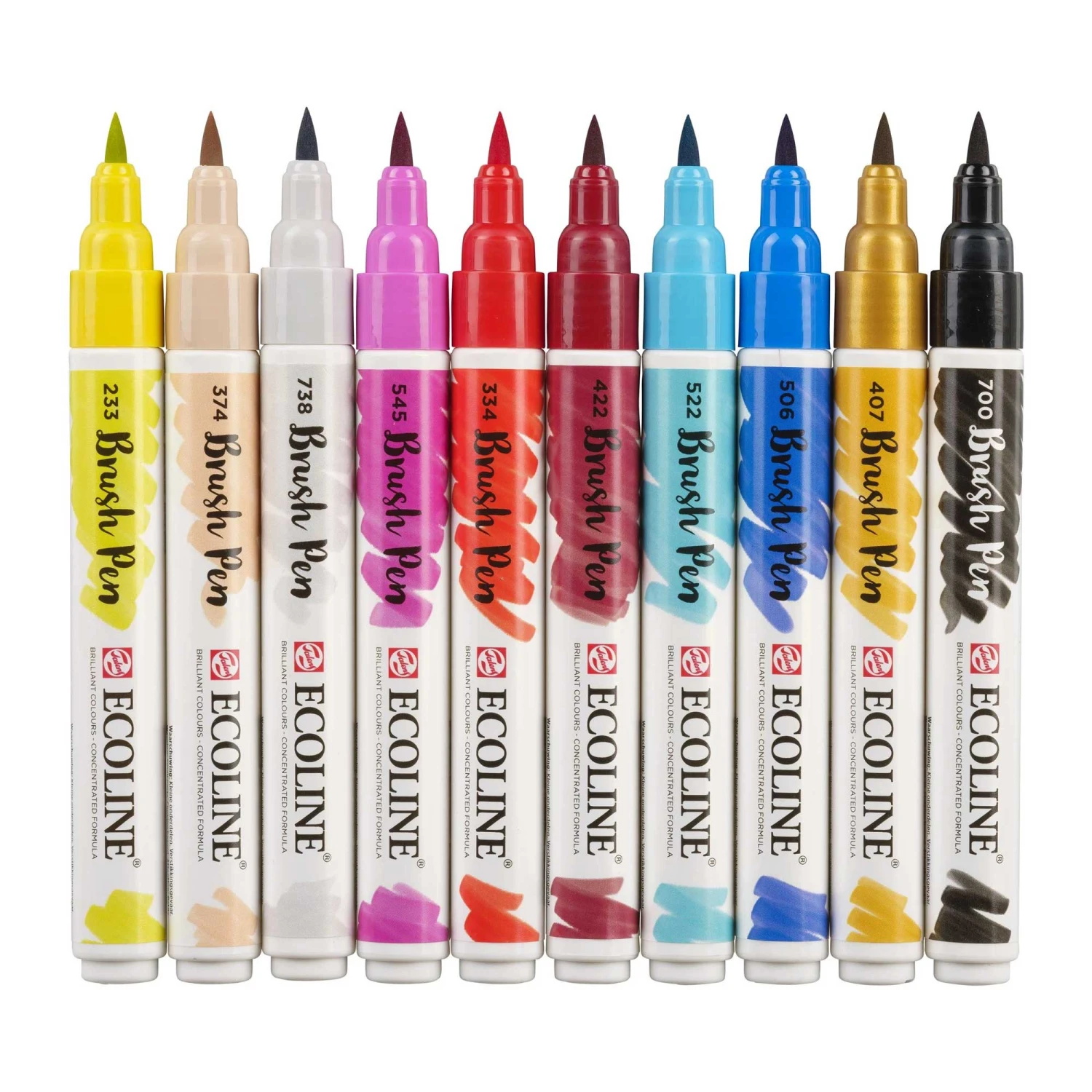 Royal Talens Ecoline Brush Pen Sets Of 10 Colours 9 Royal Talens Ecoline Brush Pen Sets Of 10 Colours - Image 9
