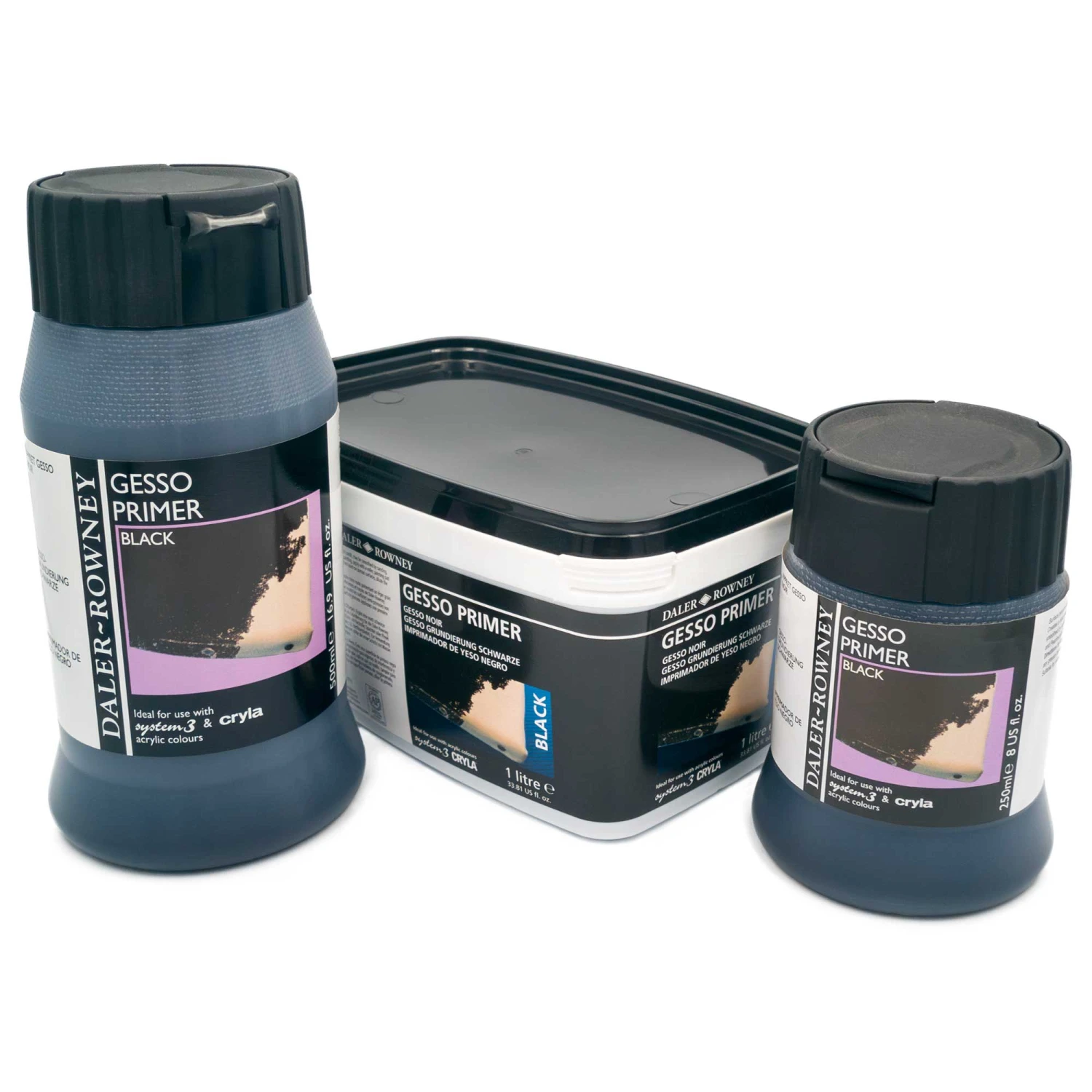 Daler-Rowney Black Gesso Primer 1 Daler-Rowney Black Gesso Primer